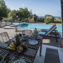 Luxury Villa with Sea View in Daratso Chania
