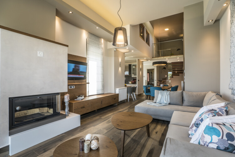 Luxury Villa with Sea View in Daratso Chania