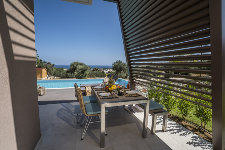 Luxury Villa with Sea View in Daratso Chania