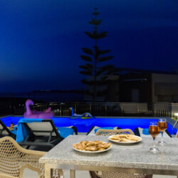 Family Villa private pool & sea view in Agios Onoufrios, Chania
