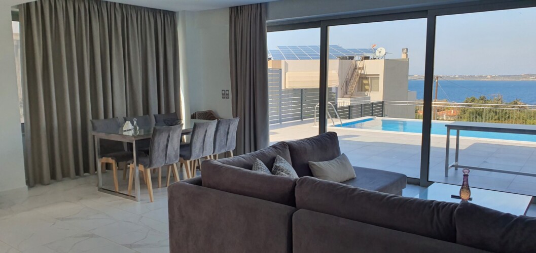 Villa sea view in Agios Onoufrios, Chania